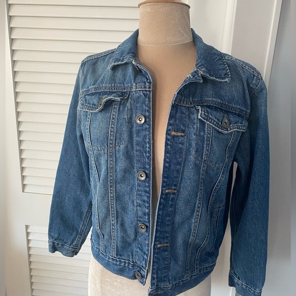 One-of-a-Kind Upcycled Denim Jacket - Picture 7 of 8